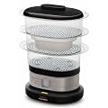 Tefal Mini Compact VC135215 Steamer, 7 Litre, Black and Metal
