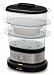 Tefal Mini Compact VC135215 Steamer, 7 Litre, Black and Metal