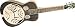Regal Black Lightning Resonator Guitar, Squareneck