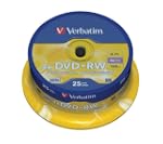 Verbatim DVD+RW 4X 4,7GB Scratch Resi...