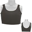 Danskin Plus Cotton Lycra Tank Bra Top Womens