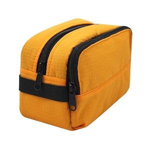 JVC GZ-MG330 Camcorder CaseCrown Mobile Padded Personal Camcorder Carrying Case (ORANGE)