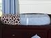 JoJo Designs Giraffe Changing Pad Cover, Blue