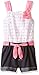 Little Lass Girls' Romper Disco Dot Eyelash