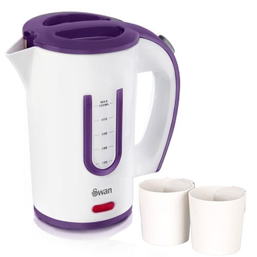 Cheap Brand New SWAN SK19010N ELECTRIC TRAVEL JUG KETTLE 0.5L WITH 2