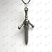 CoSmile Devil May Cry IV 4 Dante nero Cosplay costume Awaking Rebellion sword necklace