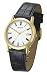 Accurist MS562WRO Gents Gold tone round dial leather strap watch