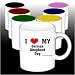 I Love/Heart German Shepherd Dog Mug (Your Choice of Colors)