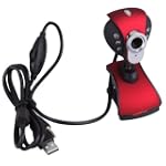 C�mara Web Cam 6 LEDs Webcam 30M P�xe...