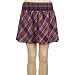 FULL TILT Womens Smocked Plaid Flannel Mini Skirt - Purple Combo
