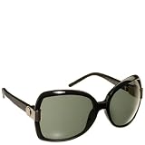 Jimmy Choo - JIMMY CHOO SUNNY 0NLC P9 SHINY BLACK GRAY PLASTIC SUNGLASSES.