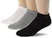 Calvin Klein Men's 3 Pack Athletic Ped Socks, Oxford/White/Black, 7-12