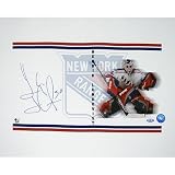 Steiner Sports NHL New York Rangers Henrik Lundqvist NY Rangers 12x18 Photo Collage