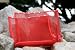 Namaste Oh Snap XL Set 2 Red Mesh Sewing Knitting Crafts Tote Bags
