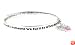 Bracelet - B150 - Bangle Style Friend Prayer ~ A Friend is Someone We Turn To When Our Spirits Need a Lift. A Friend is Someone We Treasure For Our Friendship is a Gift. A Friend is Someone Who Fills Our Lives With Beauty, Joy, etc..... + Heart Charm ~ Silver Tone Metal
