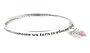 Bracelet - B150 - Bangle Style Engraved with Friend Poem ~ A Friend is Someone We Turn To... + Heart Charm ~ Silver Tone Metal (68mm)