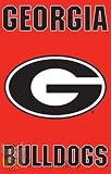 Georgia Bulldogs UGA 2 Sided Large House Flag Banner