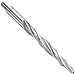 Chicago Latrobe SLT High-Speed Steel Jobber Length Subland And Chamfer Drill Bit, Uncoated (Bright) Finish, Round Shank, 118 Degree Conventional Point