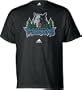 Do Not Use - Minnesota Timberwolves adidas Primary Logo T-Shirt