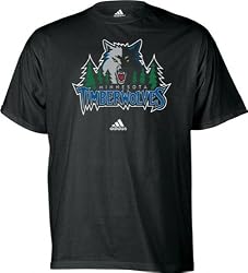 Do Not Use - Minnesota Timberwolves adidas Primary Logo T-Shirt