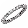 14Kt White Gold Diamond Anniversary Eternity Band