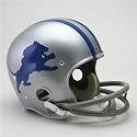 Detroit Lions (1962-68) "RK Classic" Full Size NFL Throwback Suspension Helmet
