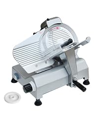 Commercial Food Slicer 10 Blade Meat Cheese Deli 110V 530RPM CE Approved NEW by Yescom USA