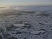 An Aerial Sunrise View of a Desolate Winter Landscape Photographic Poster Print, 24x1...