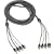 Kicker 05SI45 5-Meter 4-Channel S-Series Signal Cable