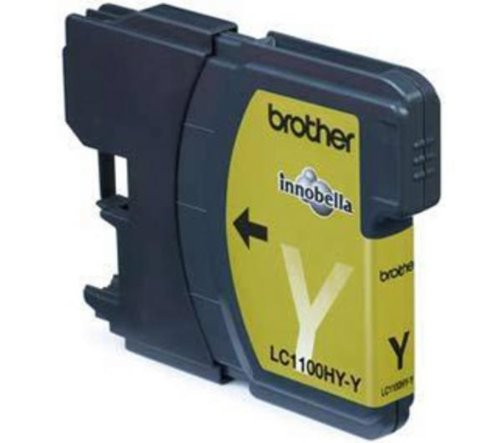 Original BROTHER LC-1100HYY Ink Cartridge - yellow 