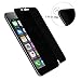 Zteanok(TM) Ultra Slim 0.2mm Anti-Spy Privacy Tempered Glass Screen Protector Shield for iPhone 6/6s 4.7 inch