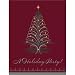 Tinsel Tree Party Invitations 8 Pack