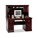 Birmingham Executive Desk with Hutch- Harvest Cherry