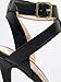 Breckelles Womens Pointy Toe Back Open High Heels