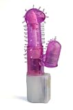 Vibratex Quiver Angled Vibrator, Purple