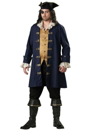 Premier Plus Size Captain Cutthroat Costume - Mens XXXL (54-56)