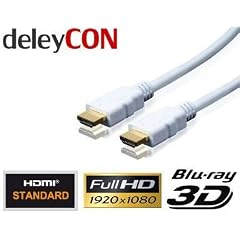 deleyCON HDMI Kabel 1.4a High Speed with Ethernet - [10m] - 3D Ready - Audio R�ckkanal [10 meter]