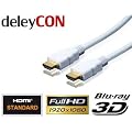 deleyCON HDMI Kabel 1.4a High Speed with Ethernet - [10m] - 3D Ready - Audio R�ckkanal [10 meter]