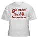 Give Blood Tease A American Water Spaniel Youth T-Shirt (for Kids) Various Colors Available