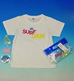 (ロキシー) ROXY レディースSURF JAMポーチ入りTシャツセット（72001） M 白