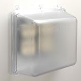 Electrical Boxes: 2-Gang In-Use Weatherproof Cover, Clear