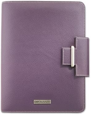 Express Terramo Refillable Planner, 5-1/2 x 8-1/2, Eggplant by DAY RUNNER (Catalog Category: Calendars, Planners & Briefcases / Appointment Books)