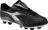 Diadora Little Kid/Big Kid Furia MD Jr Soccer Cleat,Black/White,13.5 M US Little Kid