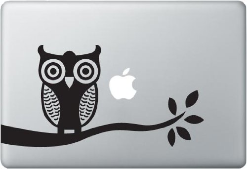 Black Owl On A Branch MacBook !! Same Day Shipping!! Apple Decal Skin Sticker