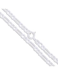 Sterling Silver Ralt Rolo Chain 3.5mm Solid 925 Italy Figure Eight Necklace 30"