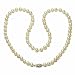 Sterling Silver White Freshwater Cultured Pearl A Grade 6.5-7mm Necklace, 20"