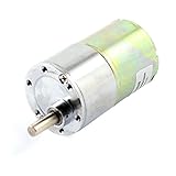 uxcell　ギヤードボックスモータ　ギヤボックスモーター　減速機　磁気　DC12V 5000R/MIN