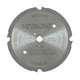 Hitachi 18008 HardiBlade 7-1/4-Inch 4-Tooth PCD Fiber Cement Saw Blade with 5/8-Inch and Diamond Knockout Arbor