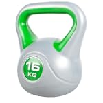 Poids Kettlebell 16kg vinyle plastique
