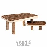 Eigenschaften Trixie  / Unterstand mit Treppe, Naturholz, 37 x 17 x 28 cm